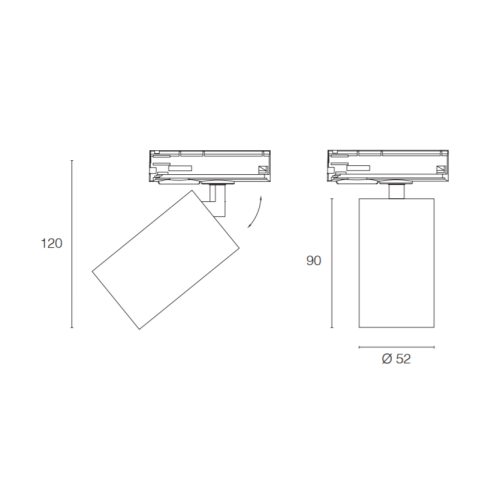 GALEX MINI TWO LED 1-FASE