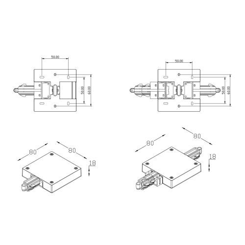 MIDDENVOEDING 80X80 BOX VK 1-FASE