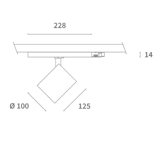 PINTA IN-TRACK LED