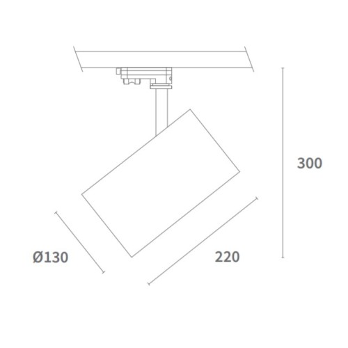 TUBO LED MAXI 3-FASE