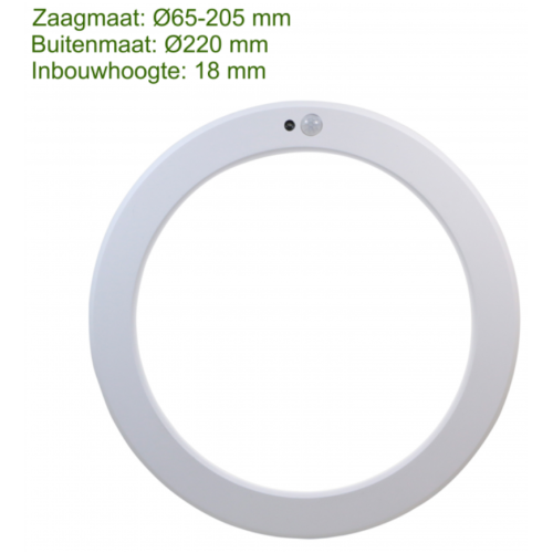 PLAFONNIÈRE LED MET SENSOR