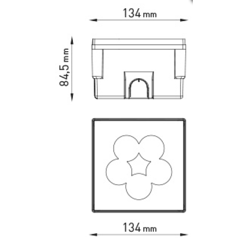 HYDROFLOOR VETRO MEDIUM SQUADRO