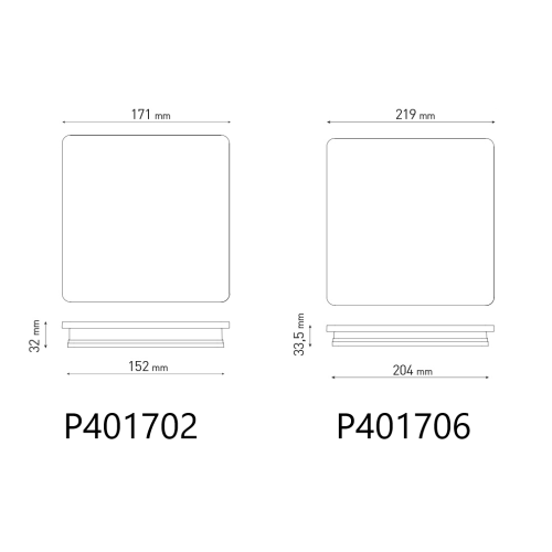 ECLIPSE SQUARE IP65