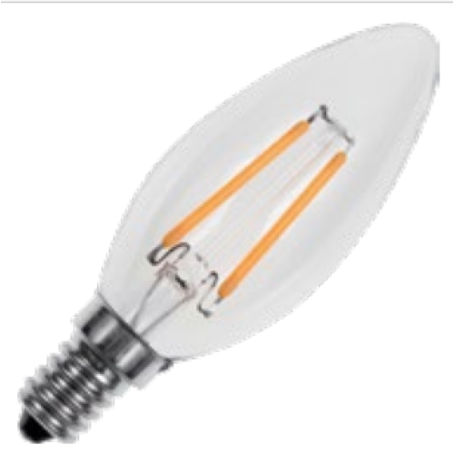 LED LAMP E14 140LM 1.5W 2500K 230V HELDER DIM