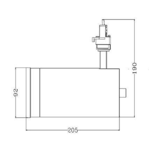 RAILSPOT MULTI 15-60GRADEN LENS